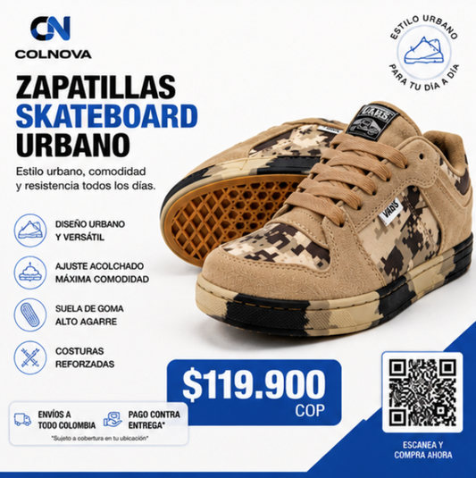Zapatillas Skateboard Urbano